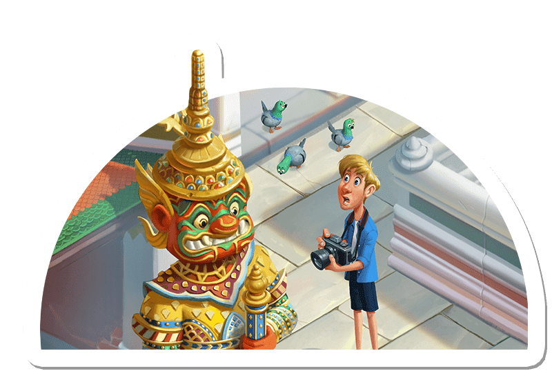 Thailändischer Tempel